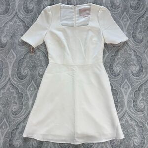 Womens Gal Meets Glam Kylie Dress Soft White